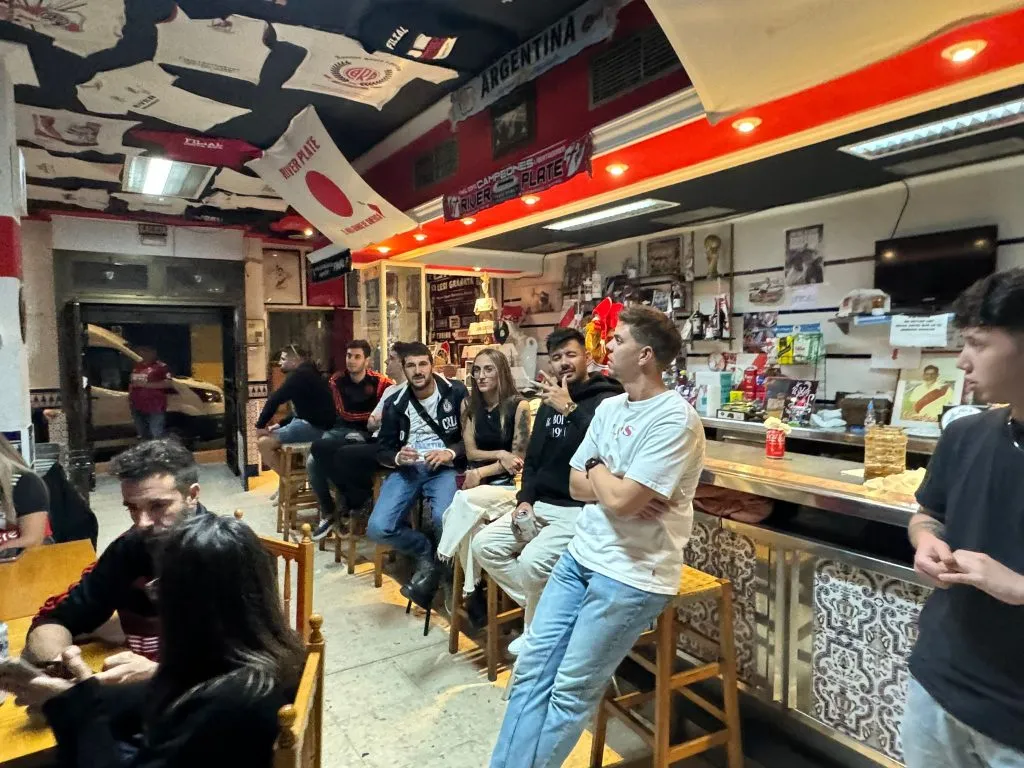 La movida solidaria nació en la noche del sábado, durante el partido de River con Banfield.
