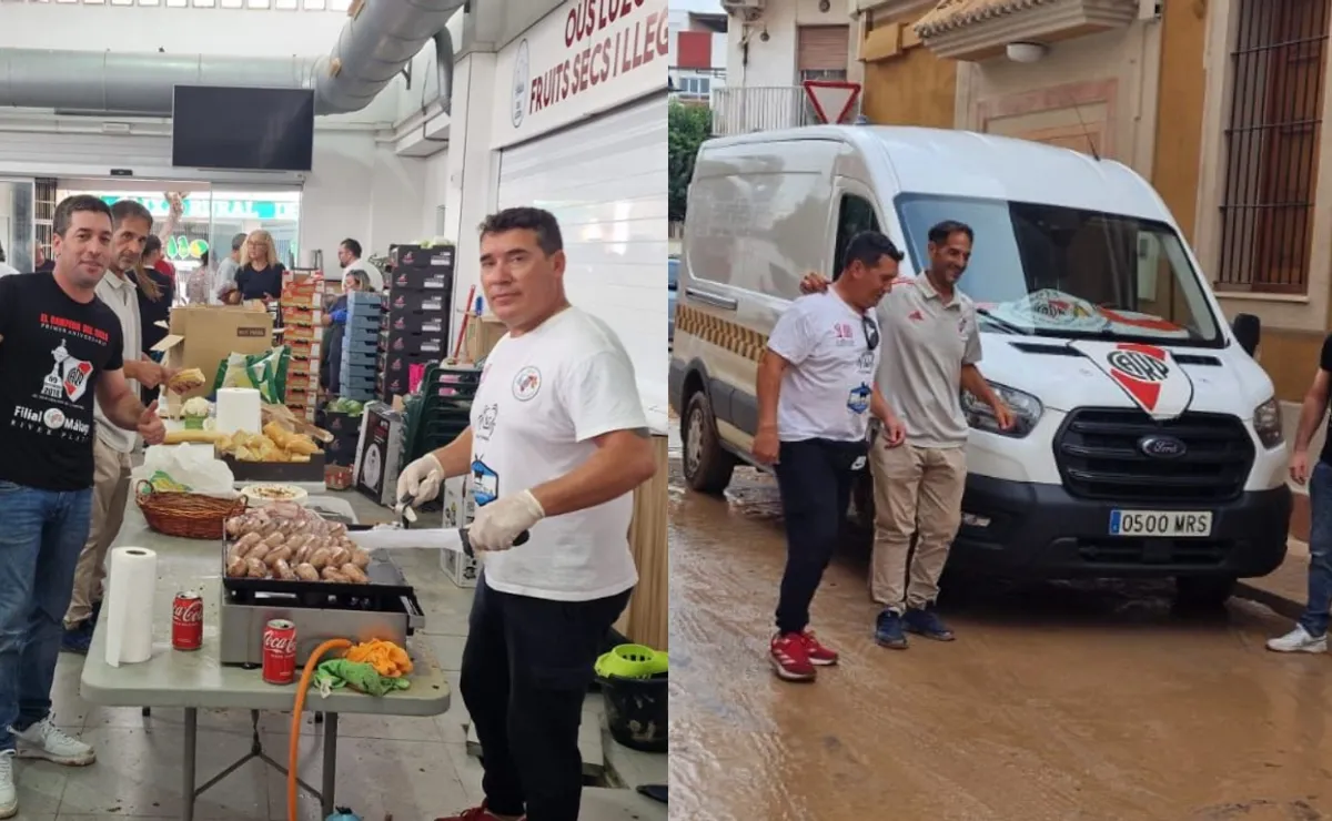 River es familia: la Filial Malaga y un enorme gesto con los damnificados por las inundaciones en Valencia