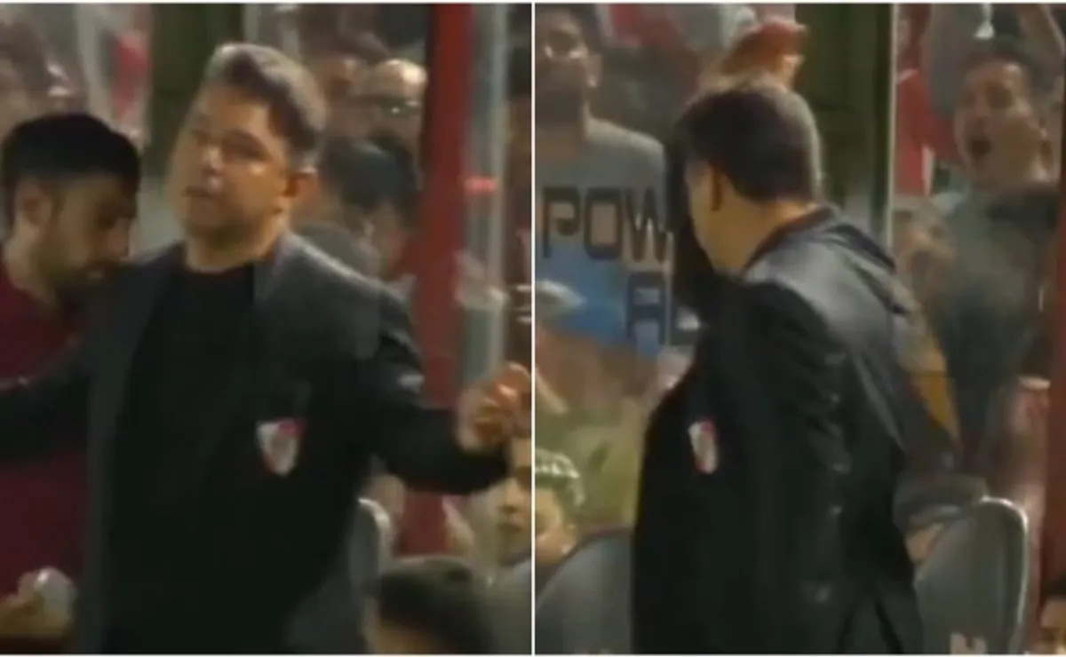 La bronca de Marcelo Gallardo por el segundo gol que Instituto le hizo a River.