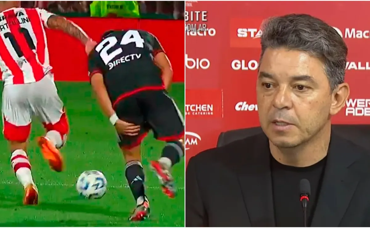 Marcelo Gallardo habló de la lesión de Marcos Acuña en River.