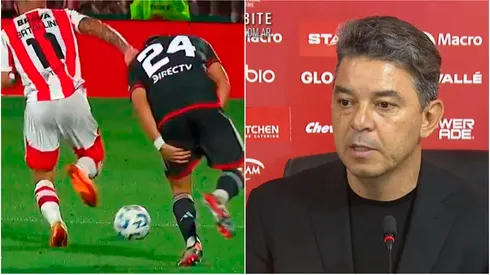 Marcelo Gallardo habló de la lesión de Marcos Acuña en River.