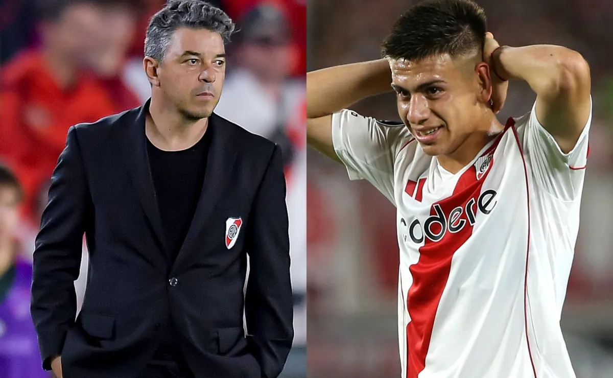 Gallardo fue muy sincero con la venta de Echeverri.