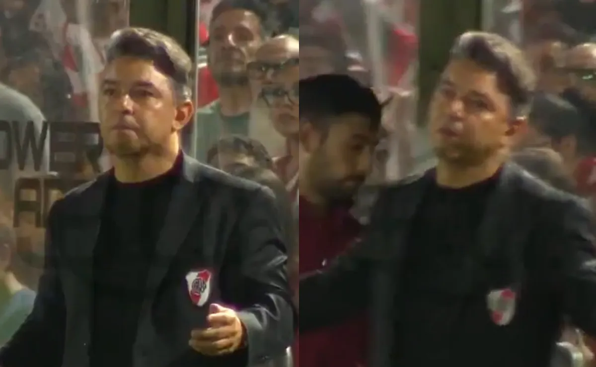 No lo podía creer: el gesto de Gallardo tras el horror defensivo de River