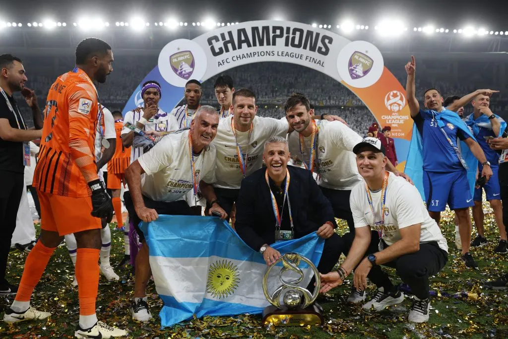 Crespo ganó un título con el Al Ain. (Foto: Getty).