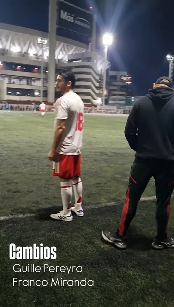 Franco Miranda en el Senior de River anoche, 4 de noviembre de 2024.