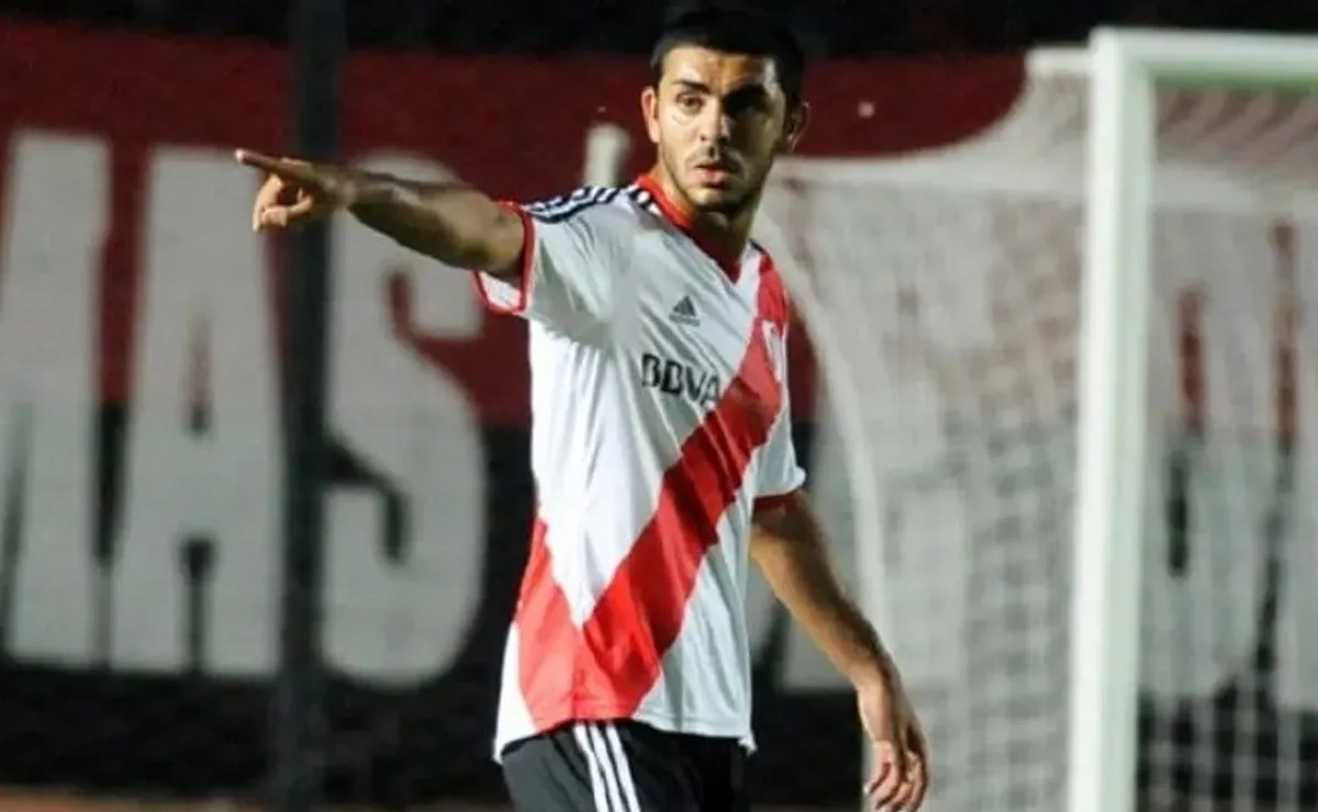 Víctor Cabrera jugó un solo partido en River.