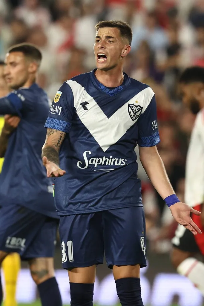 Valentín Gómez jugaría en Vélez o en Europa. (IMAGO)