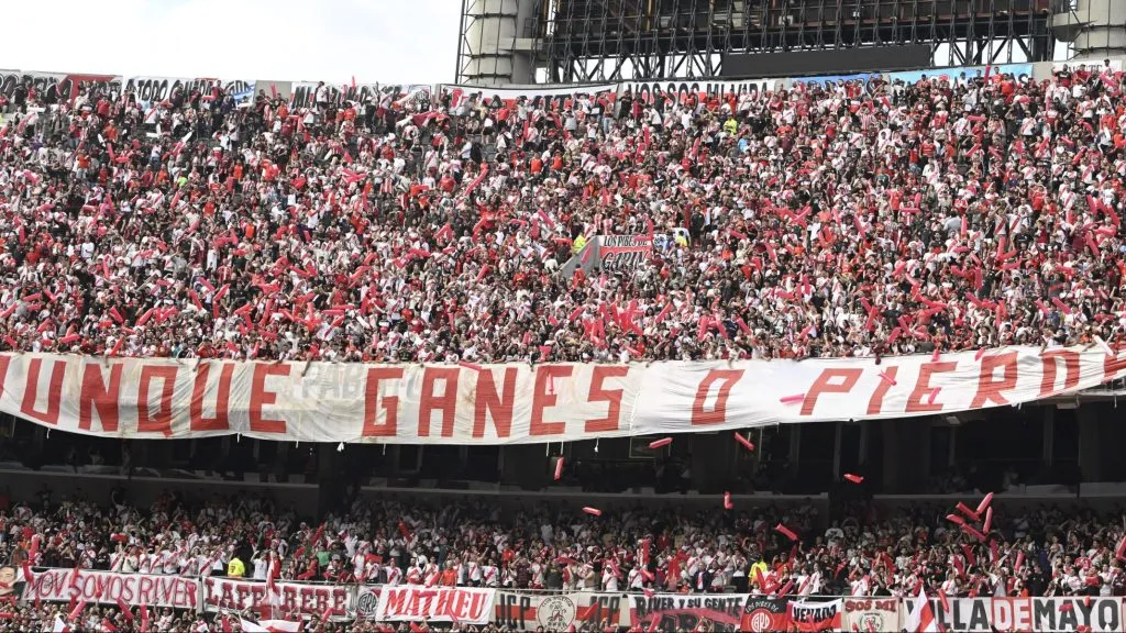 Los hinchas, siempre a la altura. Foto: LPM / Diego Haliasz.