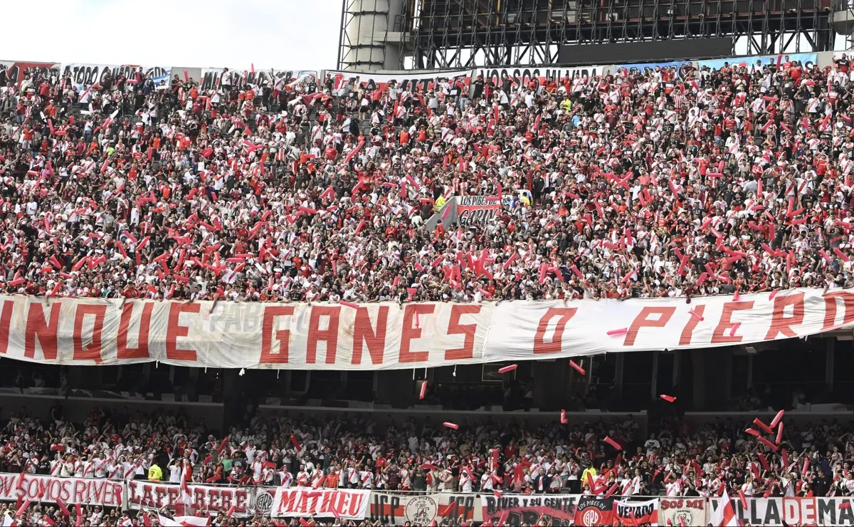 Los hinchas, siempre a la altura. Foto: LPM / Diego Haliasz.