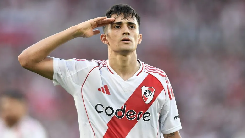 Solari marcó un doblete ante Banfield y fue la figura la última fecha.