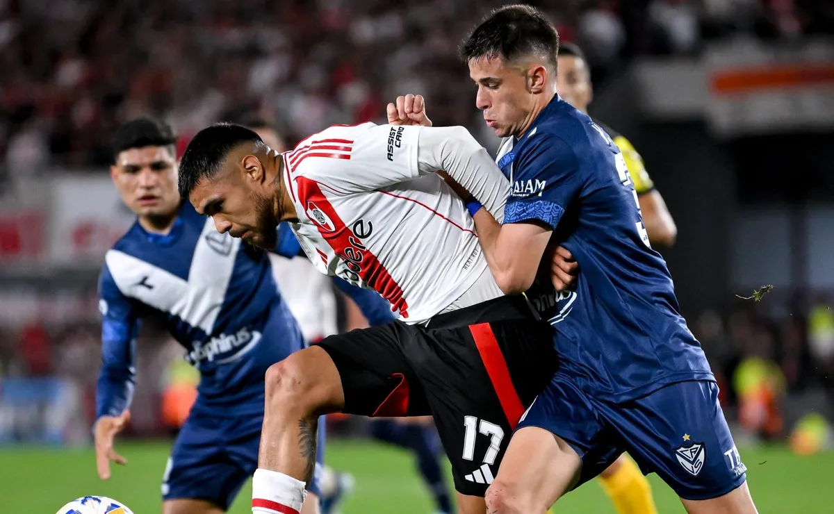 River recibirá a Vélez en el Monumental.