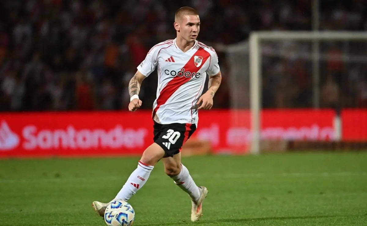 Mastantuono puso el segundo de River.