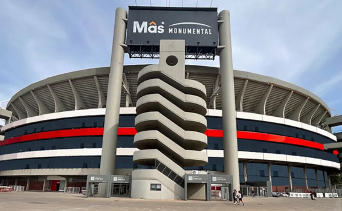 La foto del proyecto que publicó River hace meses.