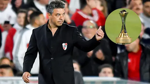 Gallardo define el once de River.