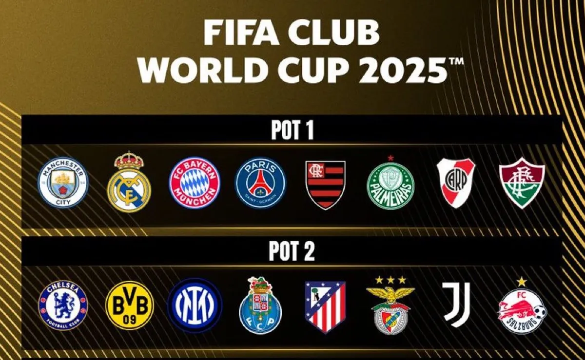 Es oficial: los bombos del Mundial de Clubes 2025 con River como cabeza de serie