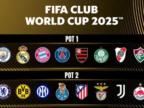 Es oficial: los bombos del Mundial de Clubes 2025 con River como cabeza de serie