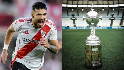 River está muy cerca de la Libertadores 2025. Fotos: Getty y Conmebol.