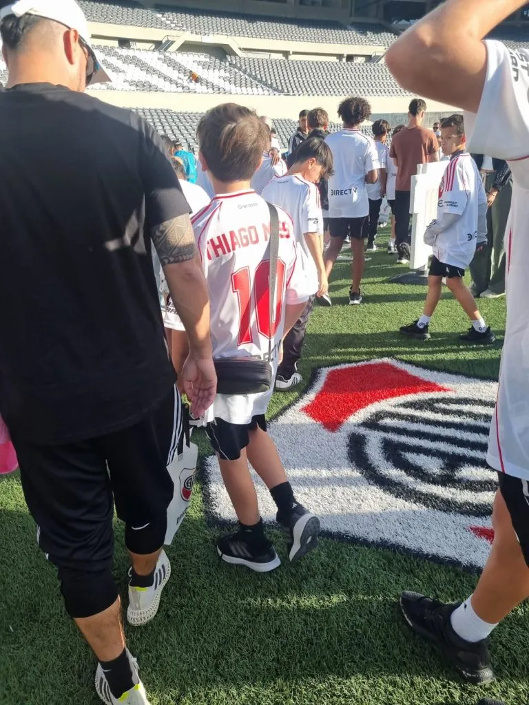Tiago Messi y las Inferiores de Inter Miami en River Foto Prensa CARP).