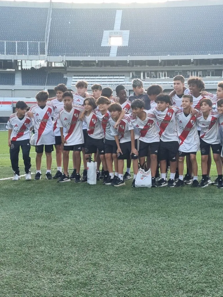 Tiago Messi y las Inferiores de Inter Miami en River Foto Prensa CARP).