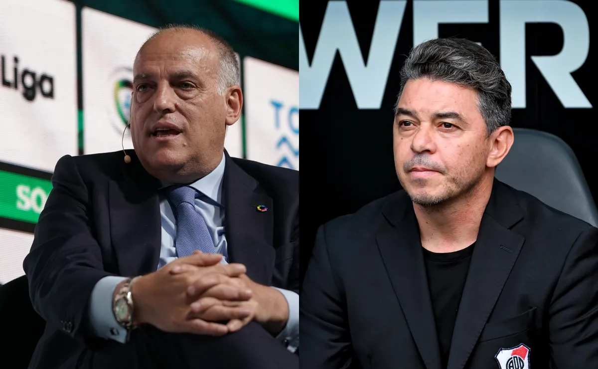 Javier Tebas opinó sobre River y Gallardo.