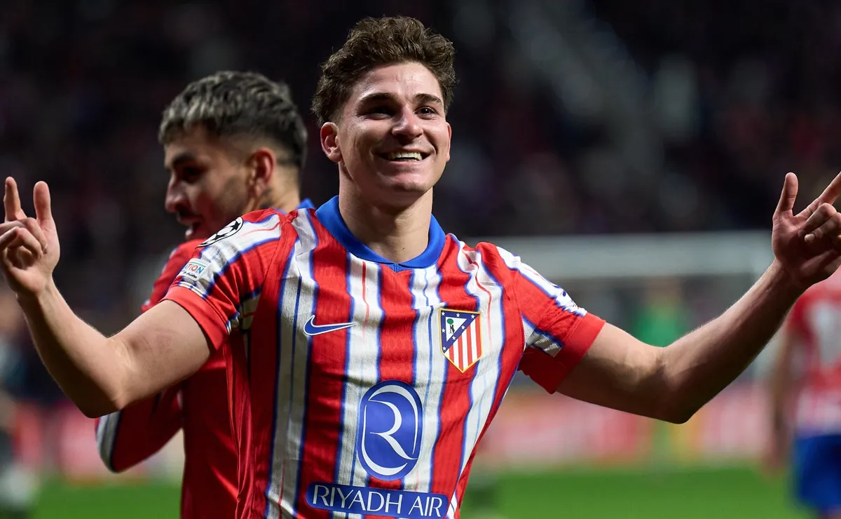 Julián Álvarez es la figura y el goleador de Atlético de Madrid.