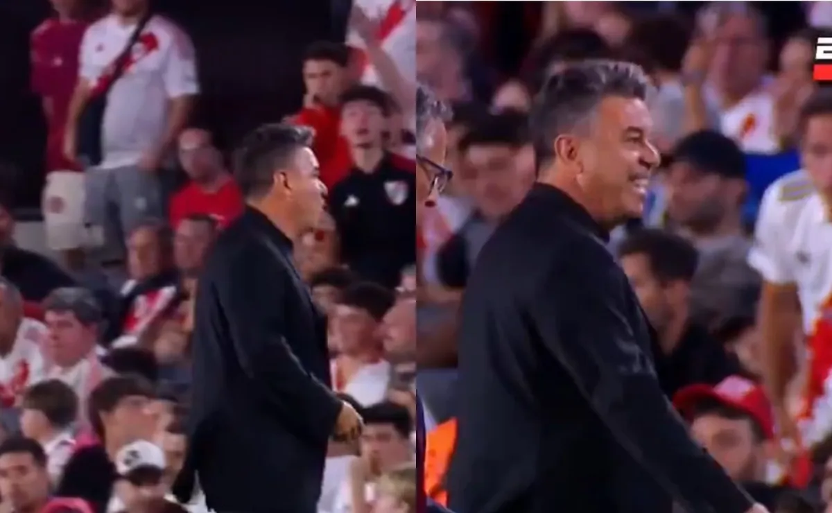 Así reaccionó Gallardo al poco tiempo adicionado ante San Lorenzo.