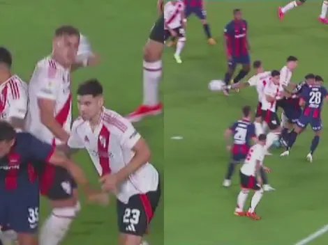 VIDEO | González Pírez cometió el penal para el 1-1 de San Lorenzo