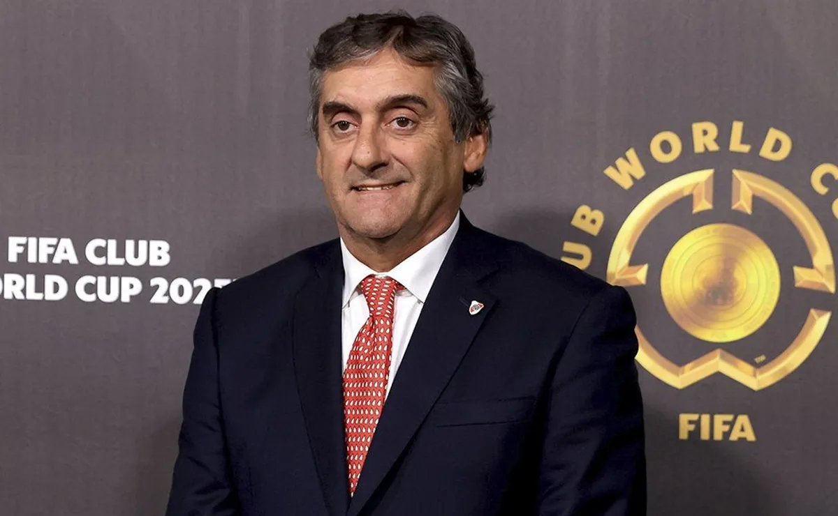 Enzo Francescoli, en la antesala del sorteo de Mundial de Clubes (Foto: ESPN).