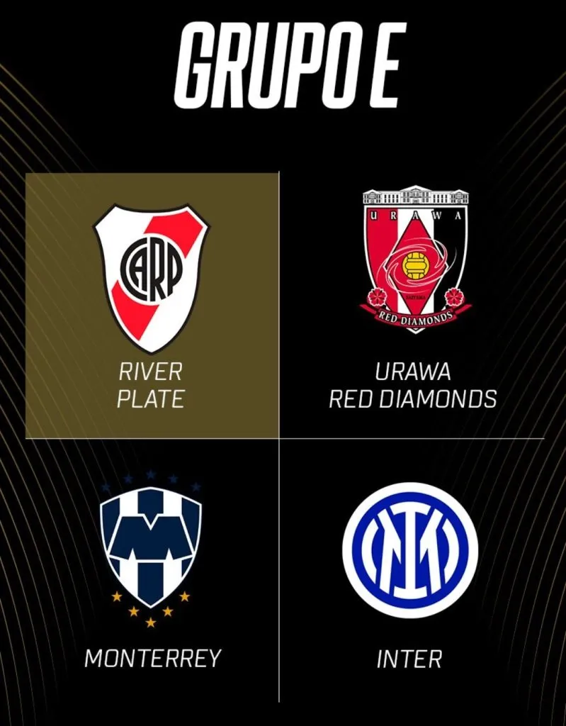 Así quedó el grupo de River en el MDC 2025.