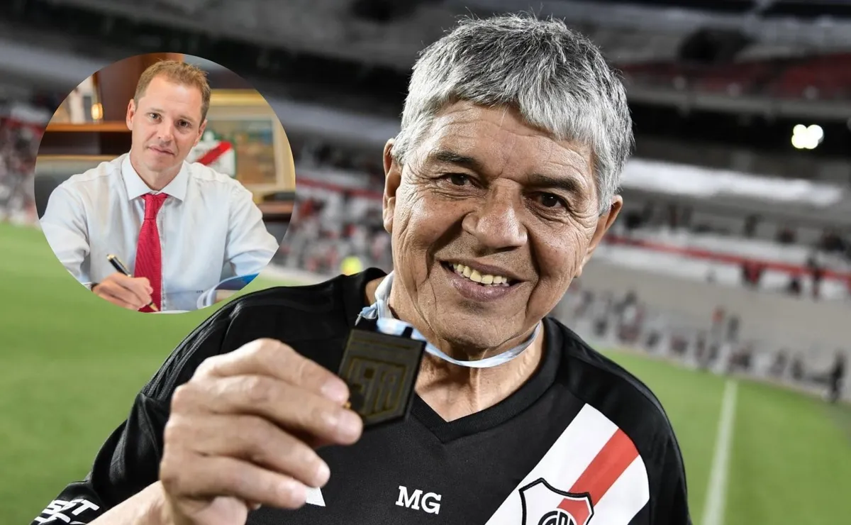 El presidente de River dejó un mensaje para el papá de Marcelo.
