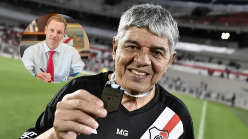 El presidente de River dejó un mensaje para el papá de Marcelo.