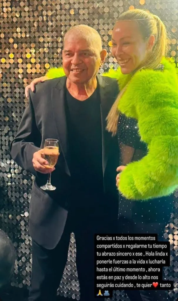 El posteo de Geraldine en Instagram