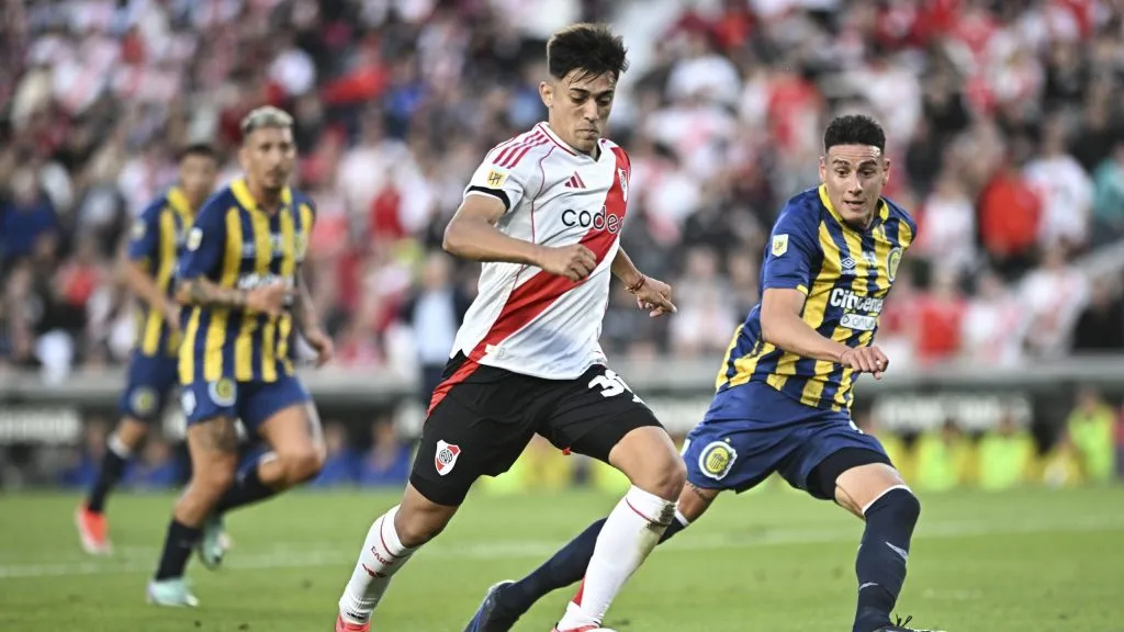 Solari marcó un doblete. Foto: Getty.