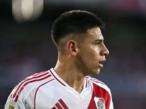 Echeverri se despidió de la gente de River y fue aplaudido en el Monumental