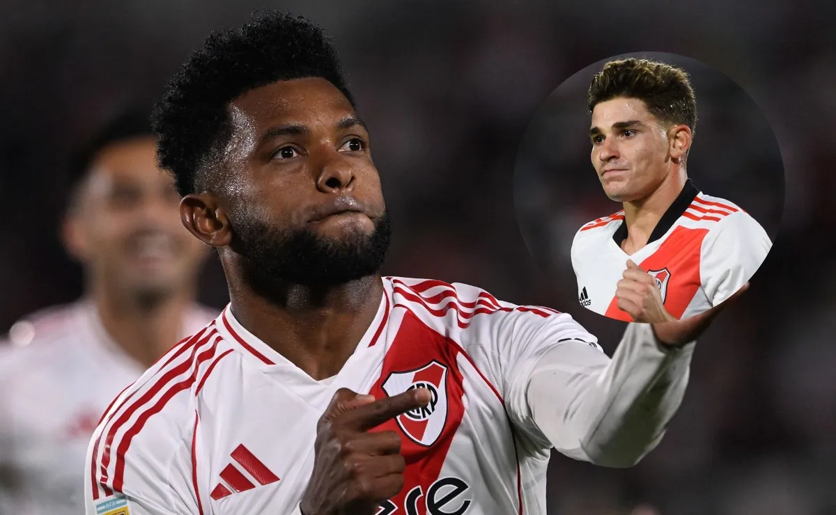 La marca de Borja en River.