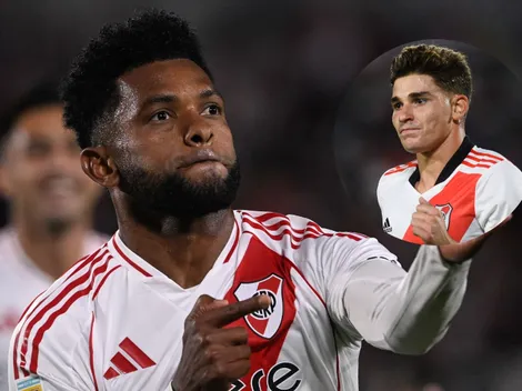 Borja igualó una marca de Julián Álvarez en River
