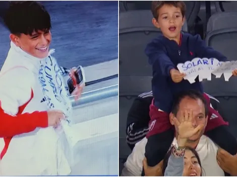 El gesto de Solari y Pity Martínez para dos pequeños hinchas de River en el Monumental