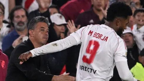 El gol de Borja frente a Central y su dedicatoria.