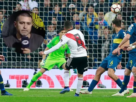La chicana de River a Riquelme por el gol de Juanfer en Madrid: "Siempre la va a..."