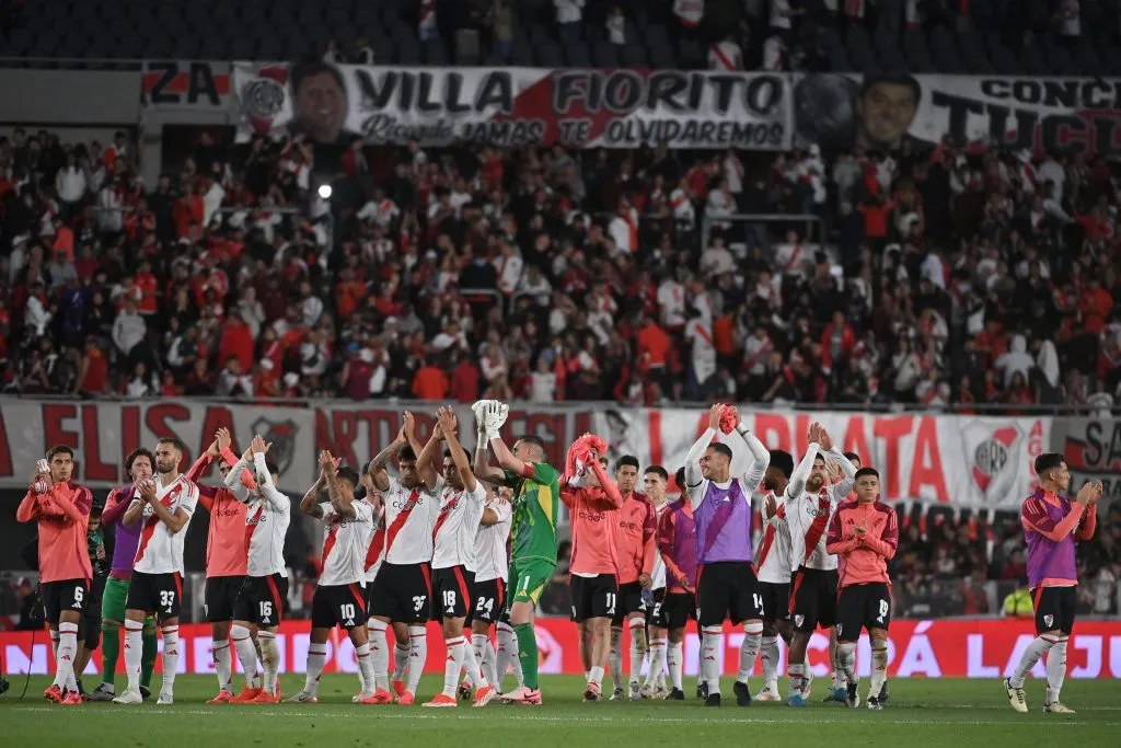 River depende de sí mismo para llegar a grupos de la Libertadores 2025. (Getty Images)