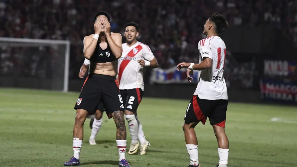 El festejo de Tobías Leiva en el 2-0. Foto: LPM / Diego Haliasz.