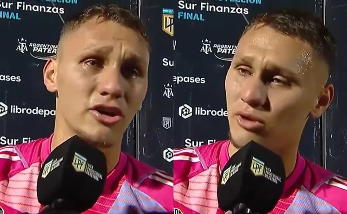 Lavagnino, lágrimas, emoción y una frase muy fuerte: "No me dejaban jugar"