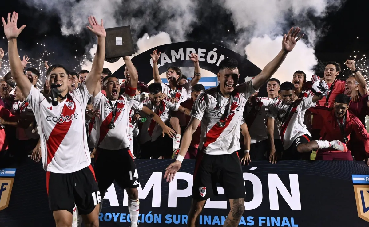 River, campeón de Reserva en 2024. Foto: LPM / Diego Haliasz.