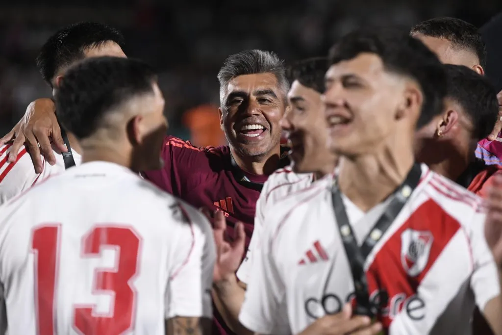 Marcelo Escudero, DT de la Reserva de River (Foto: LPM / Diego Haliasz).