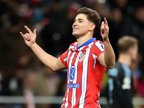 El gran gesto de Julián Álvarez con un hincha de River que lo fue a ver