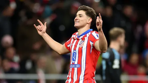 Julián Álvarez convirtió en la Champions.