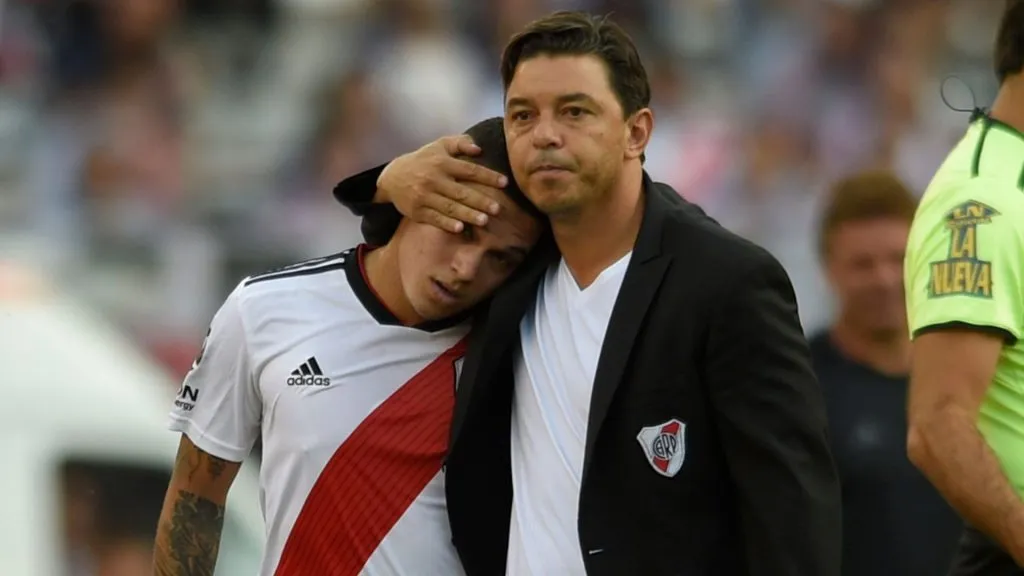 Juanfer y Gallardo, una relación que va más allá del fútbol.