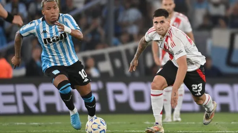 Villagra terminó jugando de defensor central por la lesión de Pezzella, otro síntoma del descalabro que fue River.