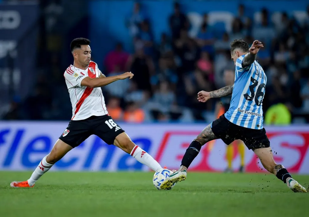 Pity Martínez tuvo un gran ingreso ante Racing. (Getty)
