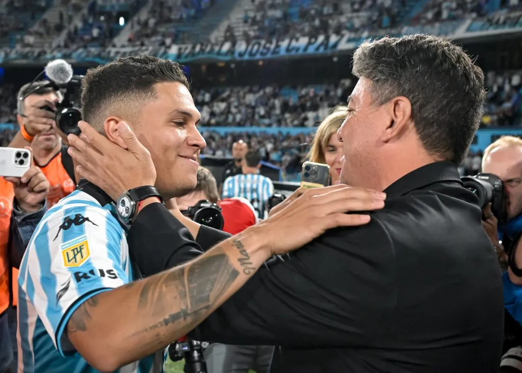 Juanfer y Gallardo en el Cilindro. (Getty)